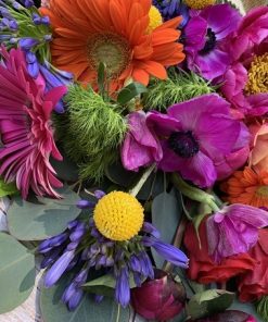 Multi Flower Scene Paint By Numbers