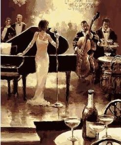 Classic Vocalist Paint By Numbers