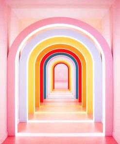 Colorful Ice Cream Museum Adventure Paint By Numbers