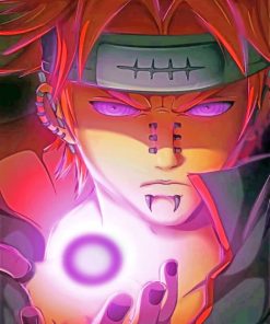 Nagato Anime Art Paint By Numbers