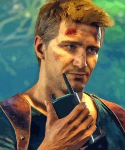 Nathan Drake Uncharted Paint By Numbers