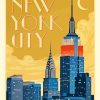 New York City Skyline Paint By Numbers