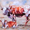 Nguni Cattle Calves Paint By Numbers