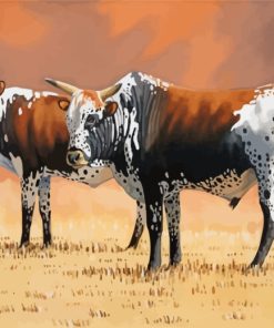 Nguni Cattle Paint By Numbers