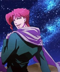 Noriaki Kakyoin JoJo's Anime Paint By Numbers