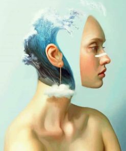 Ocean-Themed Girl Paint By Numbers