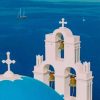 Oia Santorini Church Greece Paint By Numbers