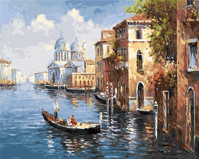 Venice City Of Water Paint By Numbers