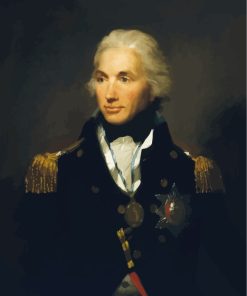 Horatio Nelson Portrait Paint By Numbers