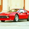 Red Ferrari 308 Classic Cars Paint By Numbers