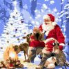Christmas Santa Claus Paint By Numbers