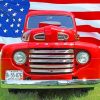 Old American Truck Paint By Numbers