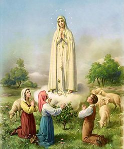 Our Lady Of Fatima Children's Religious Paint By Numbers