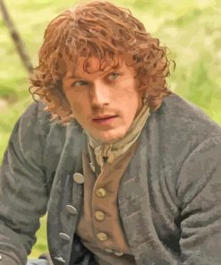 Jamie Fraser Outlander Series Paint By Numbers