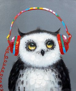 Owl Melody with Birds Paint By Numbers
