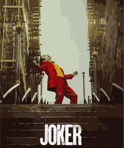 Joker Villain Paint By Numbers