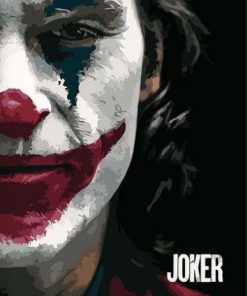 Joker Supervillain Masterpiece Paint By Numbers