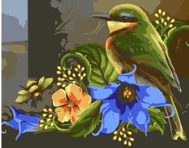 Gorgeous Bird Wildlife Paint By Numbers