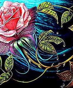 Rosalis Rose Art Paint By Numbers