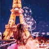 Magical Eiffel Tower Paris Paint By Numbers