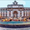 Romantic Rome Fountains Paint By Numbers
