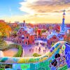 Park Guell Barcelona Sky Paint By Numbers