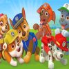 Animated Paw Patrol Dogs Paint By Numbers
