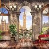 London Cityscape Clock Tower Paint By Numbers