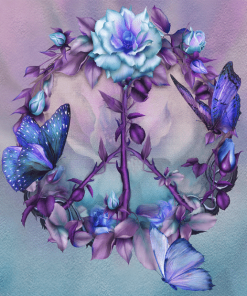 Peaceful Blooms Paint By Numbers