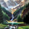 Rocky Mountain Nature Paint By Numbers