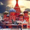 Saint Basil's Moscow Landmark Paint By Numbers