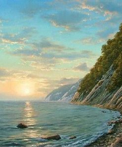 Ocean Wave Scene Paint By Numbers