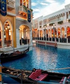 Venetian Las Vegas Urban Scene Paint By Numbers