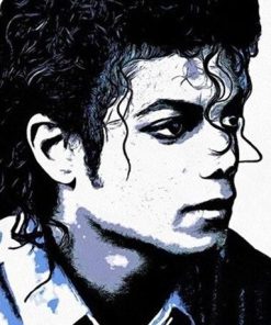 Michael Jackson Iconic Paint By Numbers