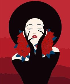 Ichiro Tsuruda Woman Paint By Numbers