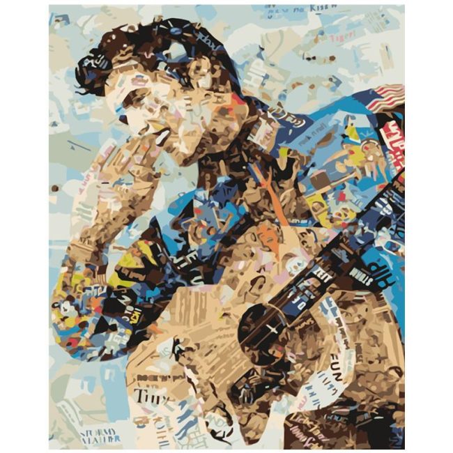 Elvis Presley Iconic Musician Paint By Numbers