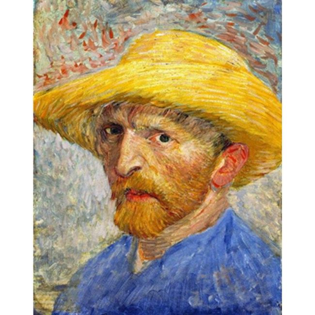 Van Gogh Straw Hat Masterpiece Paint By Numbers