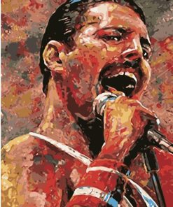 Freddie Mercury Iconic Paint By Numbers