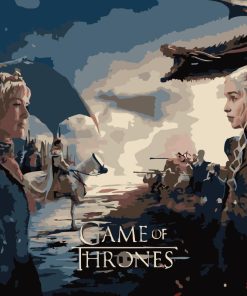 Game of Thrones Khaleesi Paint By Numbers