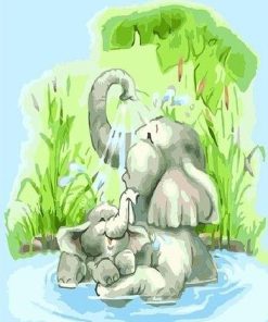 Majestic Elephant Paint By Numbers