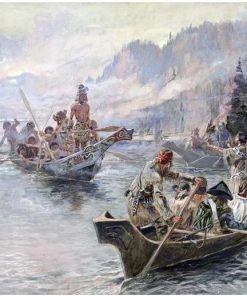 Missouri River People Picture Paint By Numbers