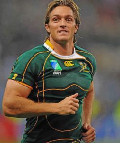 Percy Montgomery Rugby Paint By Numbers