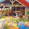 Farm Animal Art Paint By Numbers