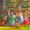 Peter Rabbit Cartoon Paint By Numbers