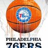 Philadelphia 76ers Basketball Logo Paint By Numbers
