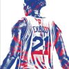 Philadelphia 76ers Basketball Paint By Numbers