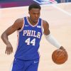 Philadelphia 76ers Basketball Paint By Numbers