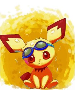 Pichu Pokemon Adventure Paint By Numbers