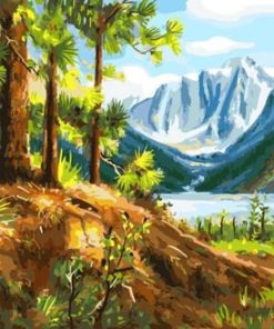 Scenic Hills Paint By Numbers