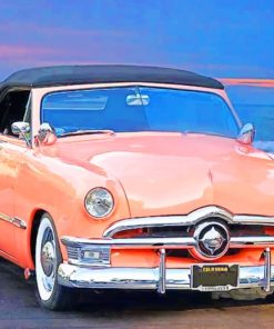 Pink Ford Car Paint By Numbers